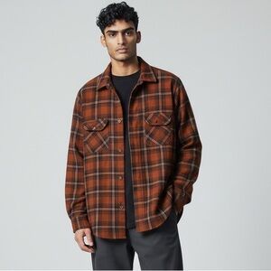 Vintage 70s–80s Kolesport Heavy Cotton Flannel Shirt